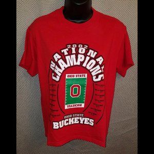Ohio State Buckeyes VINTAGE 2002 National Champions T-Shirt - Youth Large